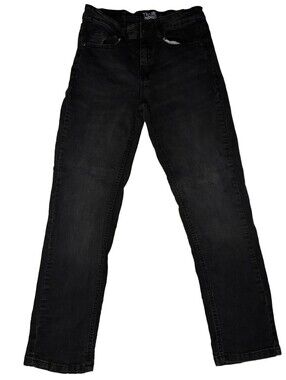 True Indigo Black Slim-straight Jeans Size 12